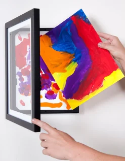 Dåbsgaver|MyLittleDaVinci My Little DaVinci Oplukkelig Ramme A3, 50 Ark, Black Sort