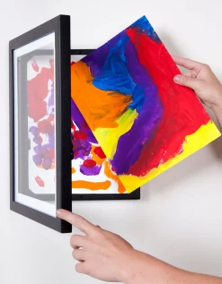 Interiør|MyLittleDaVinci My Little DaVinci Oplukkelig Ramme A3, 50 Ark, Black Sort