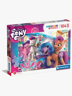 MyLittlePony Spil & Puslespil-My Little Pony Maxi Puslespil 104 Brikker
