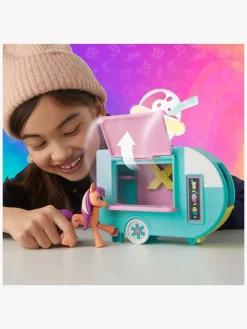 Legetøjsfigurer|MyLittlePony My Little Pony Sunny Starscout Legesæt Smoothie Truck
