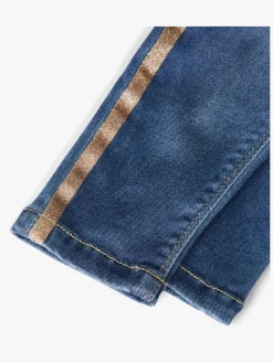 Underdele|Nameit Name it Salli Leggings, Medium Blue Denim