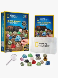 Eksperimenter & Videnskab|NationalGeographic National Geographic Eksperimentkasse Rock and Mineral Startkit