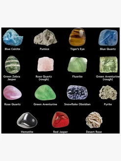 Eksperimenter & Videnskab|NationalGeographic National Geographic Eksperimentkasse Rock and Mineral Startkit