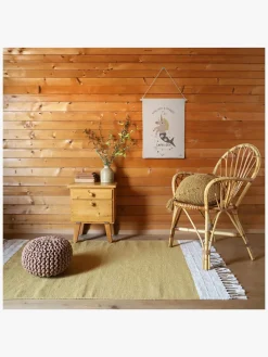 Børn Nattiot Gulvtæpper-Lucia Moutarde Gulvtæppe 100x150, Brun