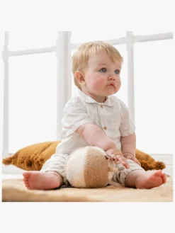 Babylegetøj|Nattou Teddy Blød Aktivitetsbold Brun