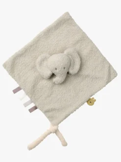 Stofbleer, Nusseklude & Babytæpper|Nattou Teddy Nusseklud Elefant, Lysegrå