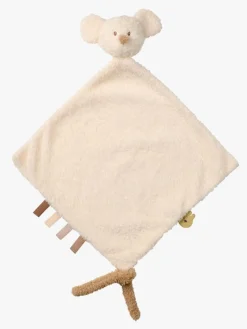 Stofbleer, Nusseklude & Babytæpper|Nattou Teddy Nusseklud Mus, Elfenbenshvid