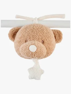 Babylegetøj|Nattou Teddy Spilledåse Bjørn Brun/Hvid