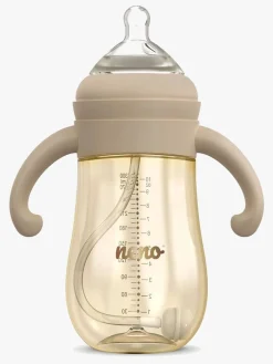NENO Spisetid-MIO 3-i-1 Sutteflaske 300 ml, Brown