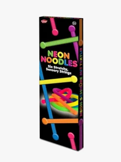 Tobar Spil & Puslespil-Neon Rainbow Fidget Nudler, 6-pak