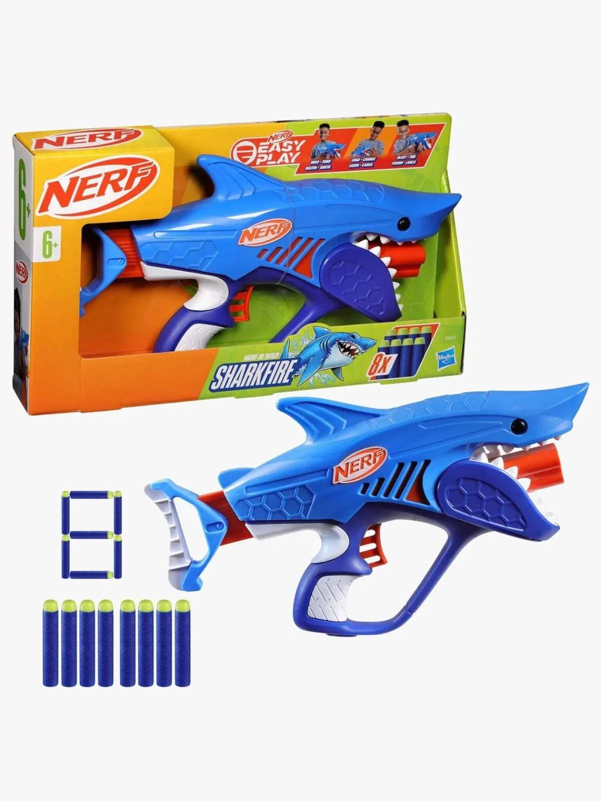 Nerf Udelegetøj-Junior BlasterLoadout Sharkfire
