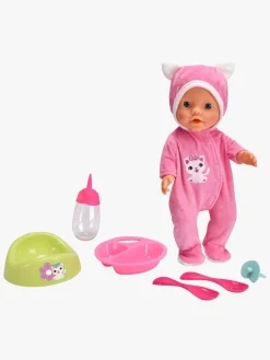 Dukker & Bamser|NewBornBaby New Born Baby Dukke med Kattedragt 30 cm