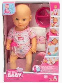 NewBornBaby Dukker & Bamser-New Born Baby Dukke Spise-Tisse 38 cm