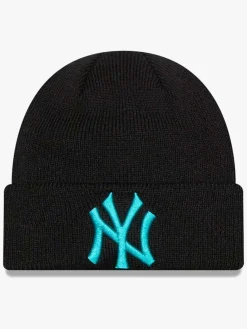 Børn NewEra Tilbehør|Vintertøj-New Era Inf League Ess Neyyan Hue, Black/Teal