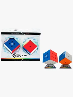 Spil & Puslespil|Nexcube Combo Kube 3x3 & 2x2 2 Stk.