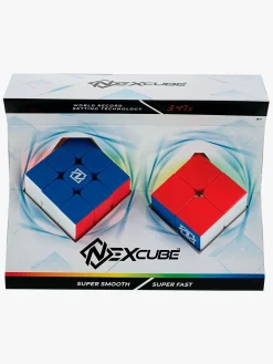 Spil & Puslespil|Nexcube Combo Kube 3x3 & 2x2 2 Stk.
