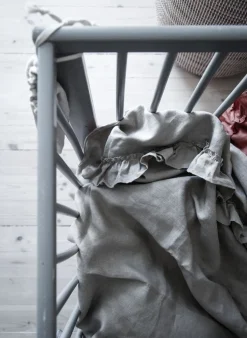 Børn NGBaby Sengetøj-NG Baby Sengesæt Mood Ruffles 100x130 Tremmeseng, Natur