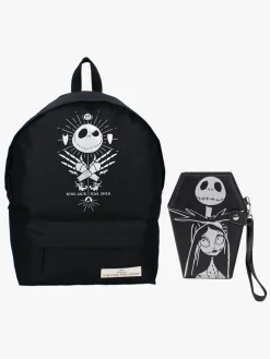 Børn NightmareBeforeChristmas Tasker-Nightmare Before Christmas Rygsæk & Penalhus, King Jack