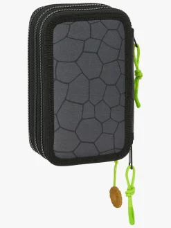 Kreativt Legetøj|Turtles Ninja Tredelt Penalhus, Grå/Sort