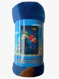 Interiør|SuperMario Nintendo Super Mario Fleecetæppe, Blå