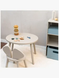 Børnemøbler|Nofred Mus Skrivebord og Stol, Beige