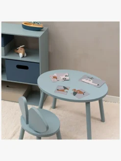 Børnemøbler|Nofred Mus Skrivebord og Stol, Olive Green Grøn