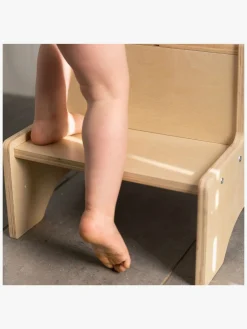 Børnemøbler|Nofred Step Up Skammel, Birketræ Beige