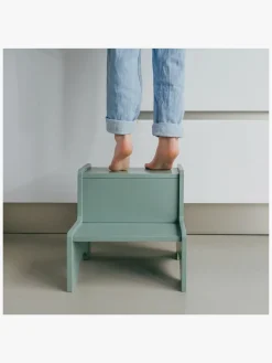 Børnemøbler|Nofred Step Up Skammel, Olive Green Grøn