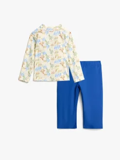 Uv & Strand|Nordbjrn Nordbjørn Almö UV-Sæt, Palm Tree Grøn/Blå/Hvid/Flerfarvet