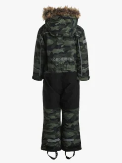 Børn Nordbjrn Overtøj-Nordbjørn Arctic Flyverdragt, Hide and Seek Green