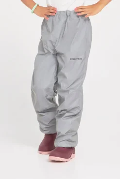 Børn Nordbjrn Overtøj-Nordbjørn Askersund Forede Skalbukser, Grey Reflective