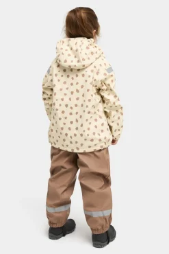 Regntøj|Nordbjrn Nordbjørn Asperö Foret Regnsæt, Dots Beige Beige/Brun