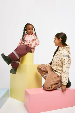 Regntøj|Nordbjrn Nordbjørn Asperö Foret Regnsæt, Dots Beige Beige/Brun