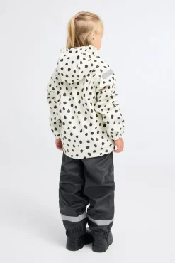 Regntøj|Nordbjrn Nordbjørn Asperö Foret Regnsæt, Dots Black Hvid/Sort