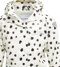 Regntøj|Nordbjrn Nordbjørn Asperö Foret Regnsæt, Dots Black Hvid/Sort