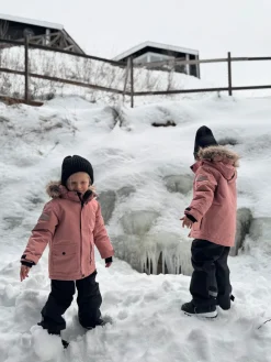 Børn Nordbjrn Vintertøj-Nordbjörn Avalanche Vinterjakke, Ash Rose