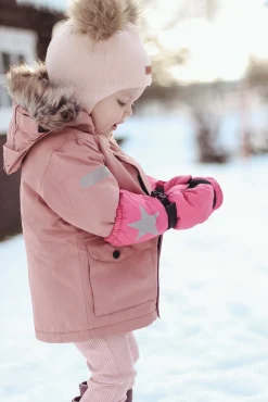 Børn Nordbjrn Vintertøj-Nordbjörn Avalanche Vinterjakke, Ash Rose