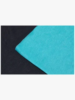 Tilbehør|Nordbjrn Nordbjørn Bjørli Halsedisse 2-pak, Black/Aqua Sea Blå/Sort