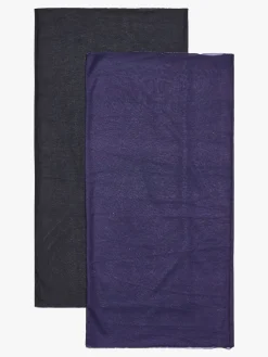 Børn Nordbjrn Tilbehør-Nordbjørn Bjørli Halsedisse 2-pak, Black/Eclipse