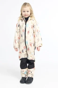 Overtøj|Nordbjrn Nordbjørn Bovall Softshelldragt, Monkey Business Sandshell Beige/Orange