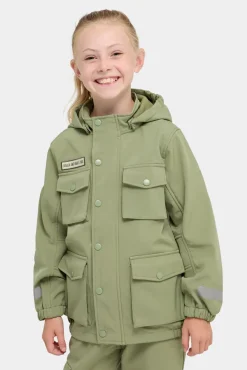 Overtøj|Nordbjrn Nordbjörn Brokvarn Softshelljakke, Grøn