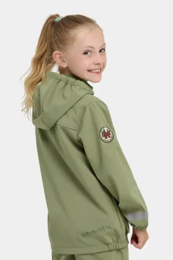 Overtøj|Nordbjrn Nordbjörn Brokvarn Softshelljakke, Grøn