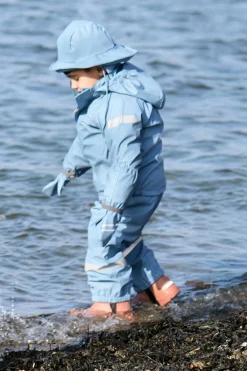 Børn Nordbjrn Regntøj-Nordbjörn Båtlandet Regnsæt, Blå