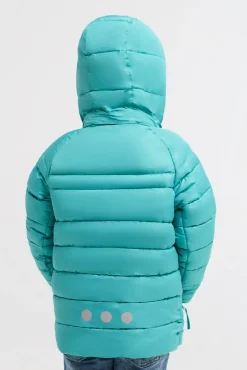 Børn Nordbjrn Vintertøj-Nordbjørn Cortina Dynejakke, Teal