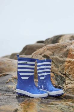 Gummistøvler|Nordbjrn Nordbjørn Dagg Gummistøvler, Blå/ Hvid