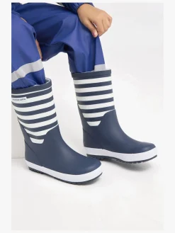 Børn Nordbjrn Gummistøvler-Nordbjørn Dunder Forede Gummistøvler, Navy/White