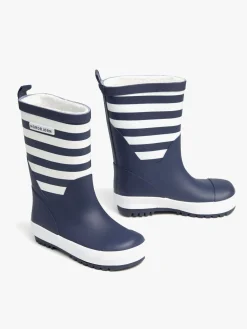 Børn Nordbjrn Gummistøvler-Nordbjørn Dunder Forede Gummistøvler, Navy/White