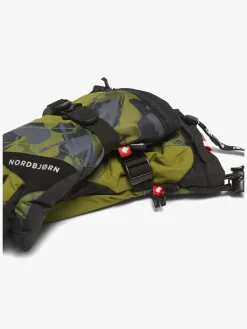 Tilbehør|Vintertøj|Nordbjrn Nordbjørn Explore Jr Handsker, Fern Cork Sort/Grøn/Grå