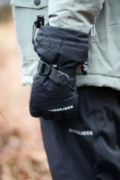 Tilbehør|Vintertøj|Nordbjrn Nordbjørn Explore Jr Handsker, Black Sort