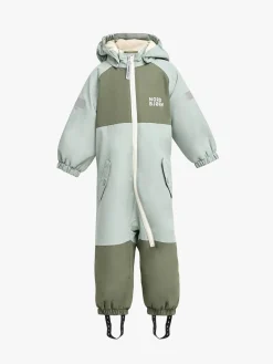 Børn Nordbjrn Flyverdragter-Nordbjørn Fernie Babyflyverdragt, Beetle/Slate Grey